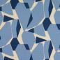 Preview: Canvas, bleu/naturweiß